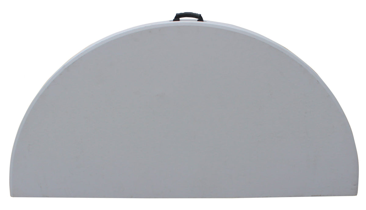 5ft White Round Folding Garden Table #HP-152YZ