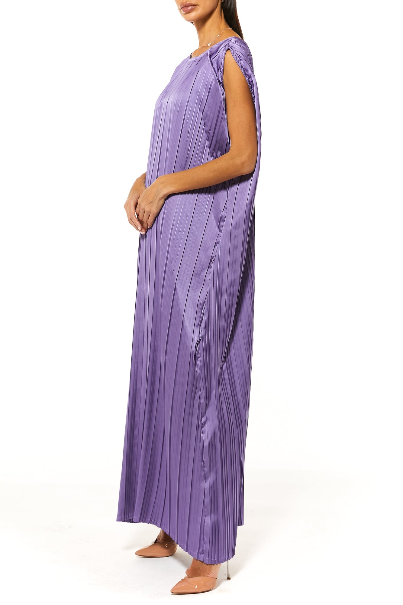 MOiSTREET  Purple Under Dress