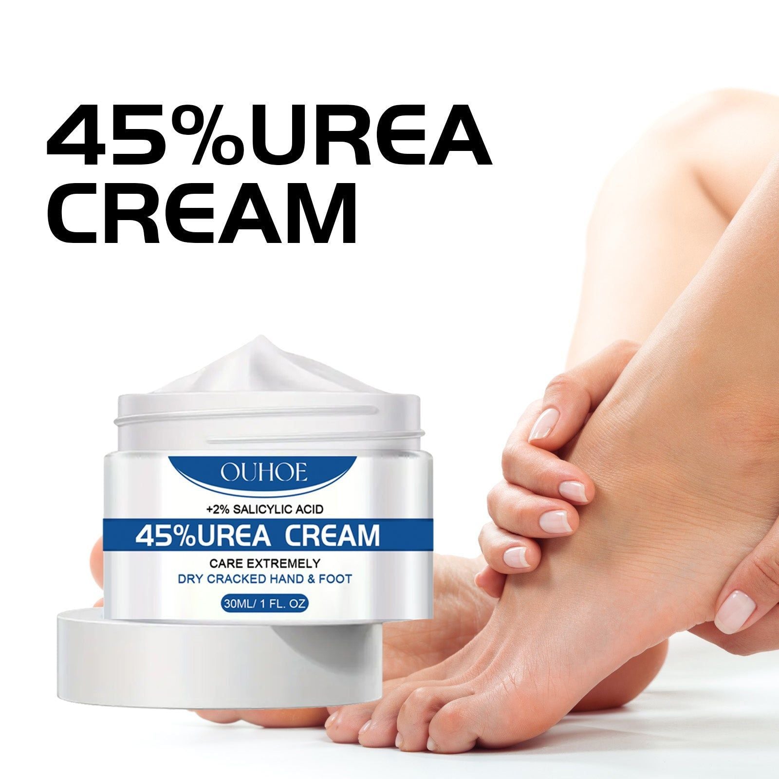 Urea Moisturizing Cream for Dry Skin, Hand and Foot Care, Deep Nourishing, Repair and Prevent Chapping ,30ml