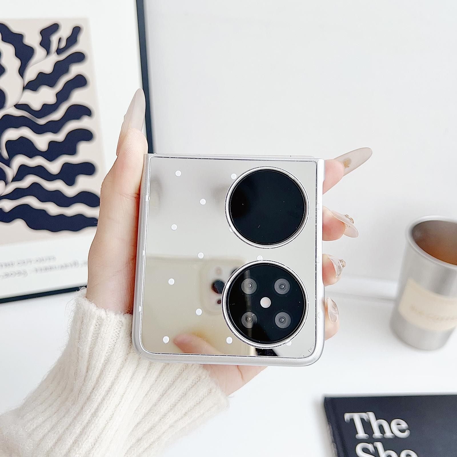 Mirror Polka Dot PC Case For Huawei Pocket 2