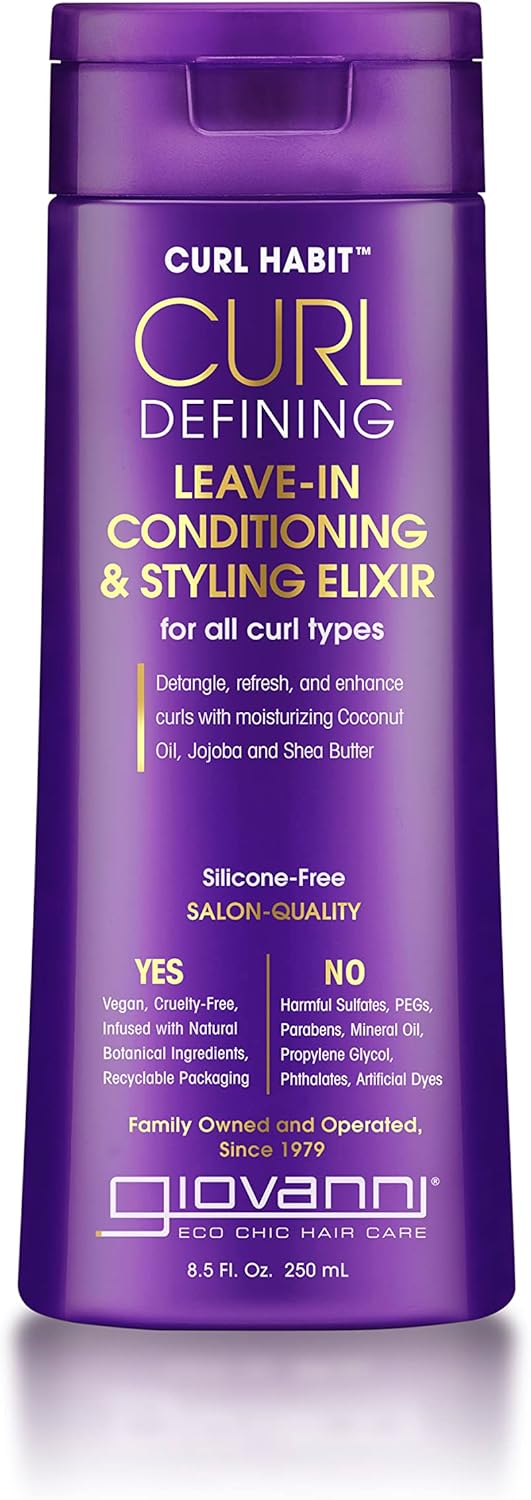Giovanni Curl Habit Leave-In Conditioning Elixir 250Ml