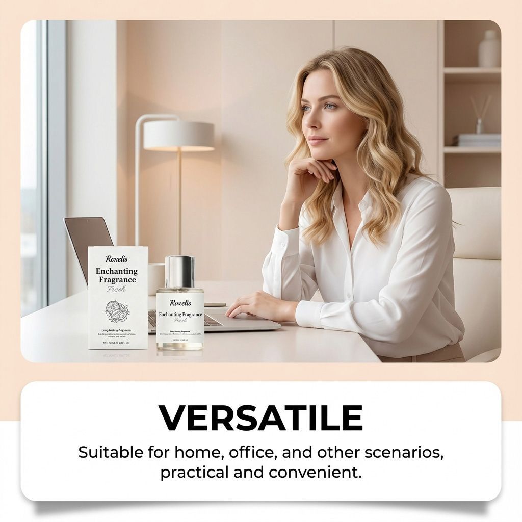 50ml Citrus Floral Perfume with Fresh and Romantic Scent