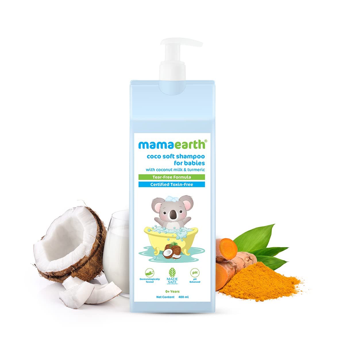 Nature's Truth Kids Black Elderberry With Vitamin C, Zinc + Mamaearth Coco Soft Shampoo For Babies With Coconut Milk & Turmeric 400 Ml