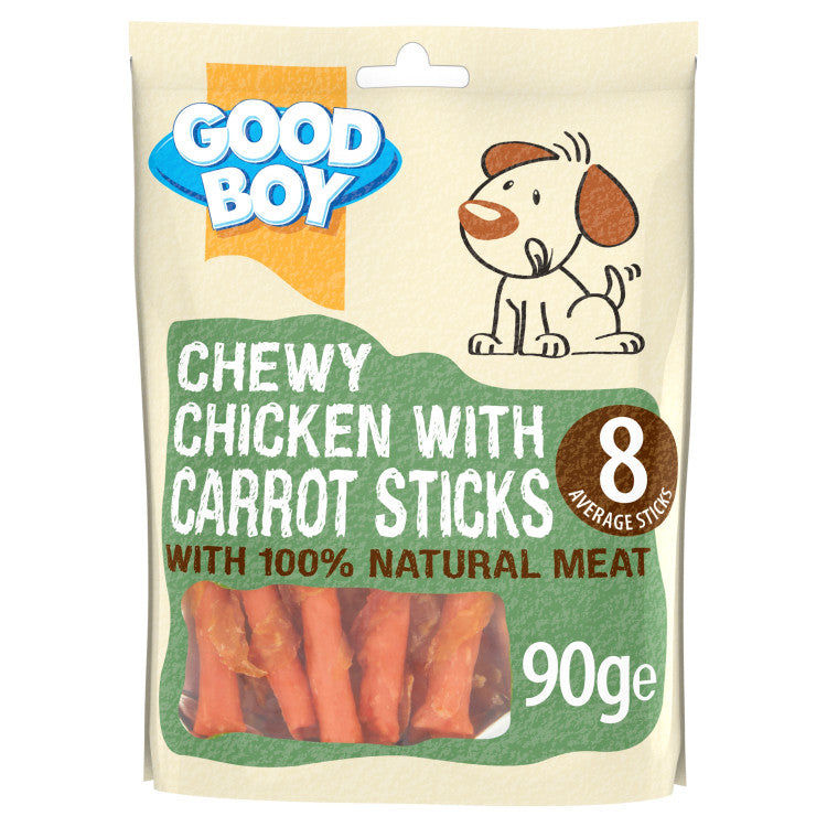 Good Boy Chicken Carrot Stick - 90g