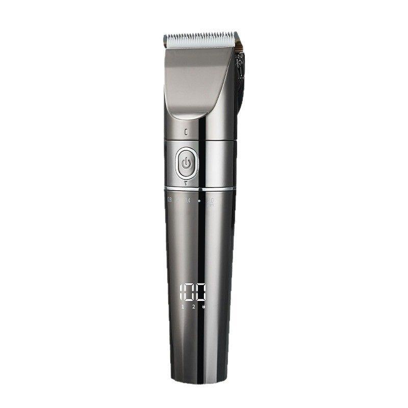 Waterproof Electric Hair Clipper Rechargeable LCD Hair Trimmer Grooming Kit