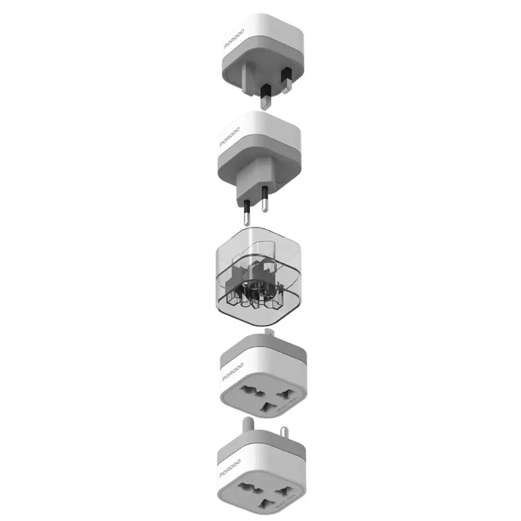 PORODO 150+ CONTRIES UNIVERSAL AC ADAPTER