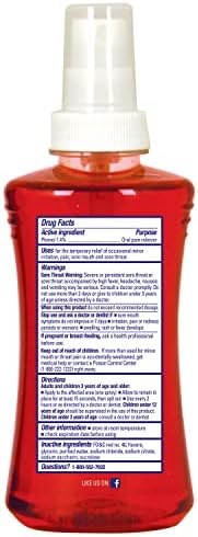 Chloraseptic Max Sore throat Wild Berries 18 Lozengers