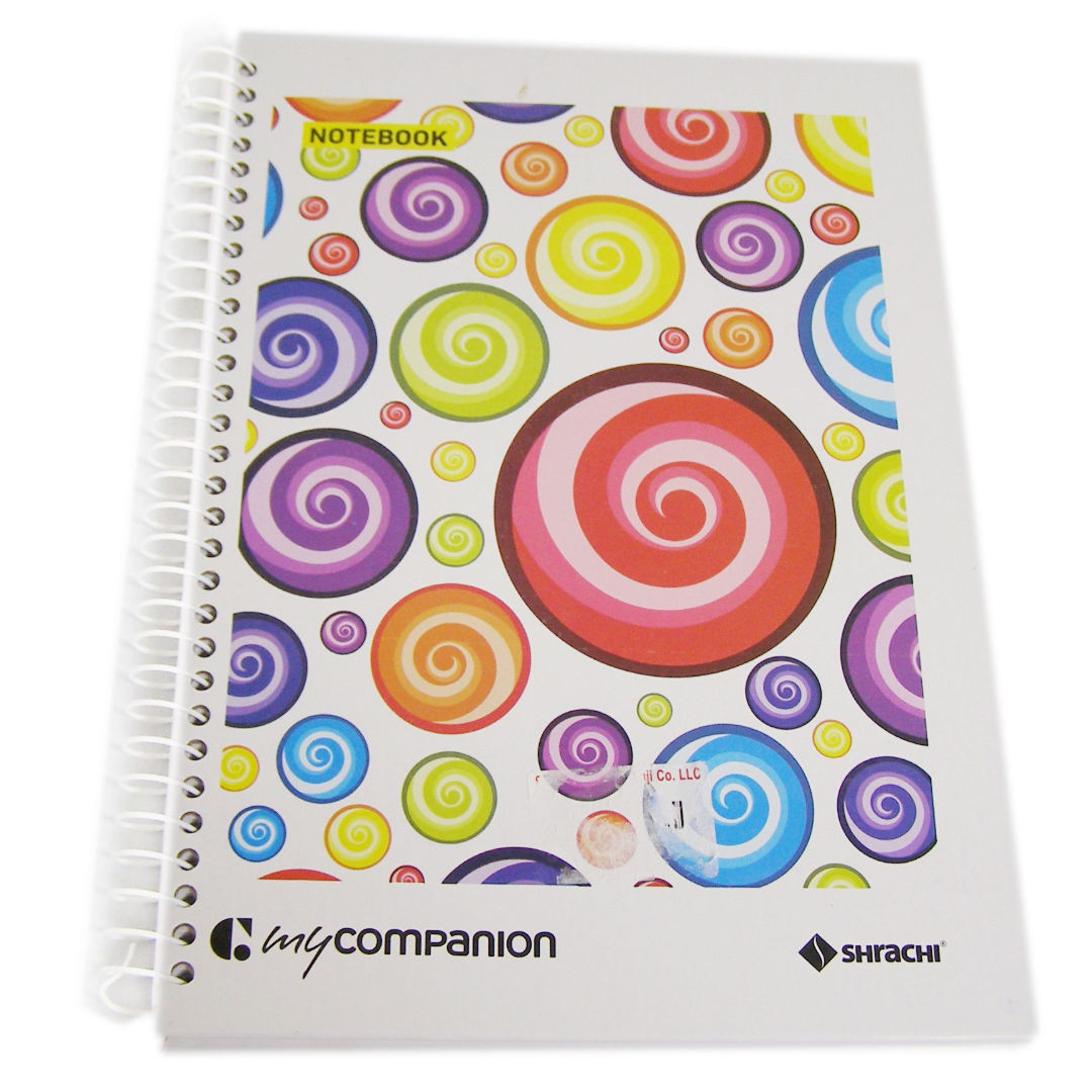 Shrachi B5 Hard Case Spiral Bound Book, 160 Pages, 70gsm