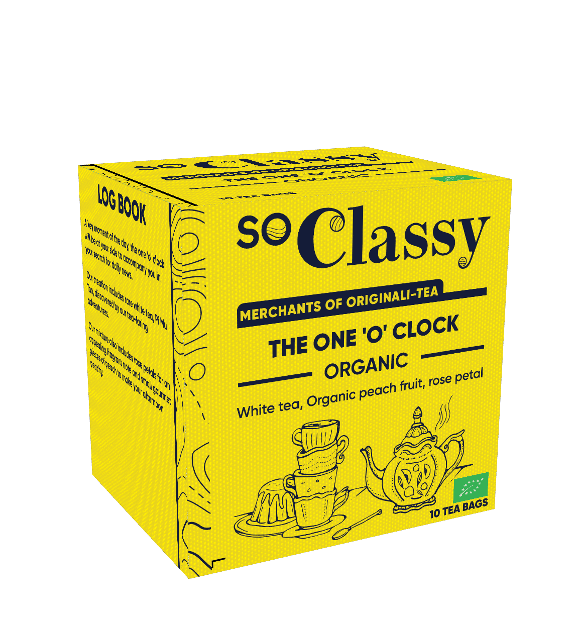 So Classy The One O'Clock. Pack of 6