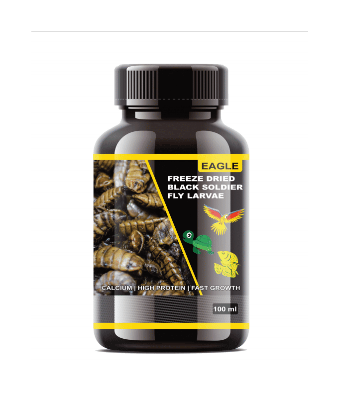 Horizone Eagle Freeze Dried Black Soldier Fly Larvae - 100 ml