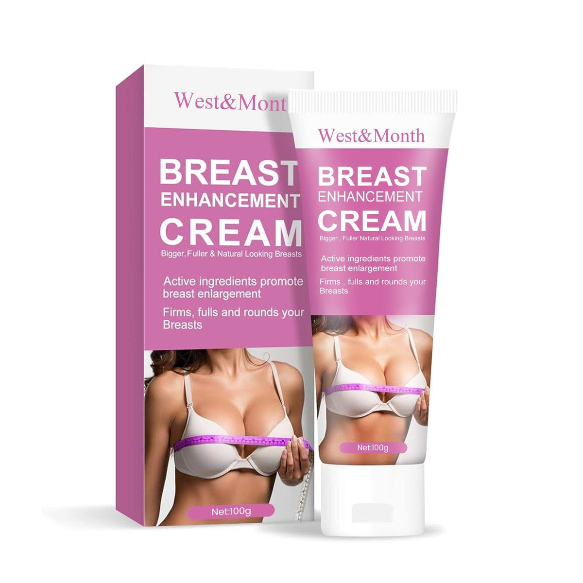 Revitalize Your Chest with Firming & Lifting Cream, Enhance Body Curves Naturally ,100g