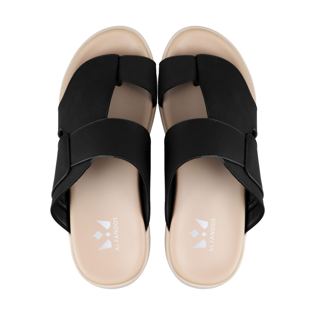 AL FANOOS Men's Medicated Sandals with Microfiber Upper, PU Foam Insole & EVA-TPR Sole, Series AFNMN07101