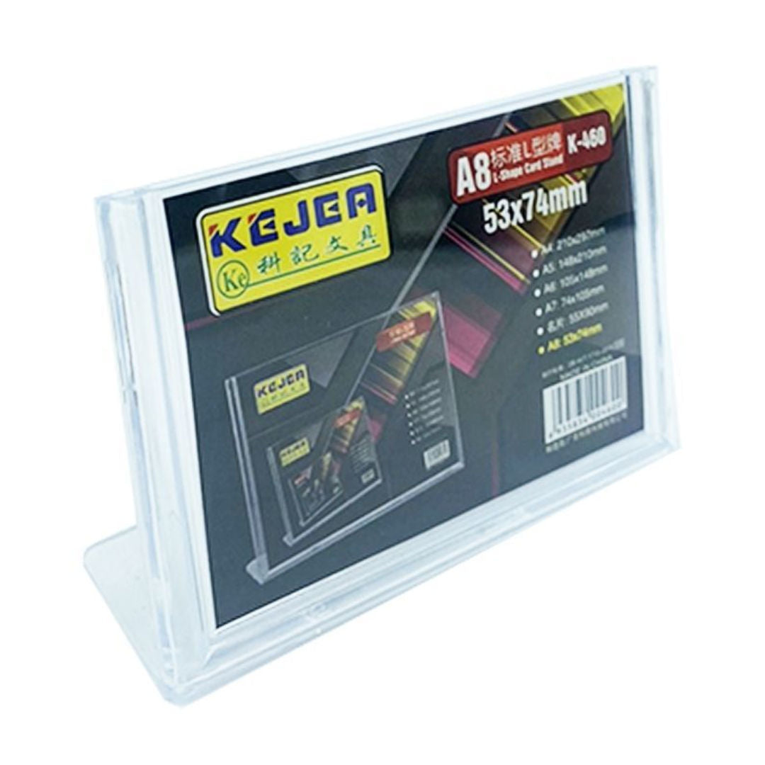 RSC Kejea Acrylic L-Shape Card Holder