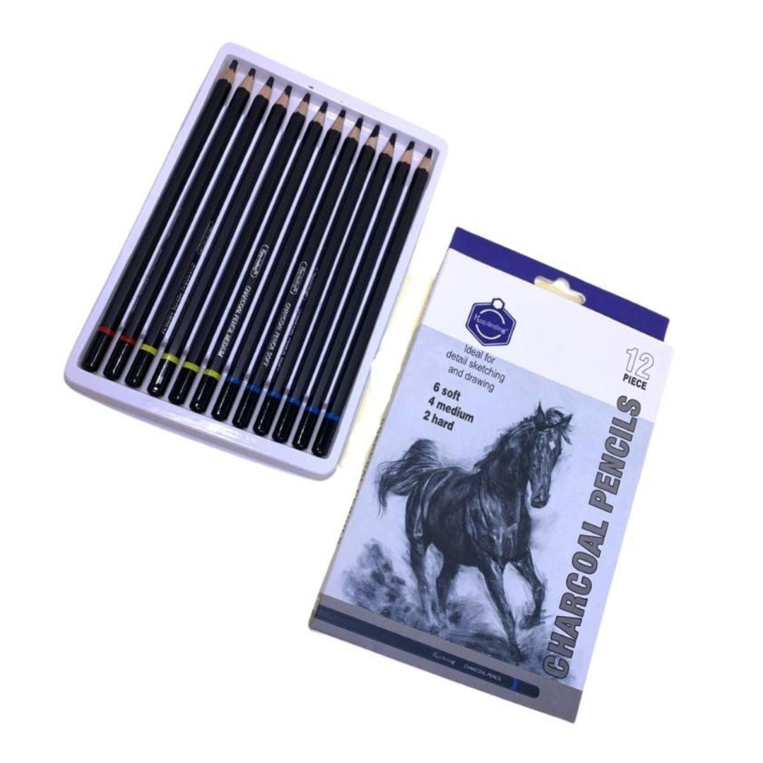 RSC Keep Smiling Charcoal Pencil Set