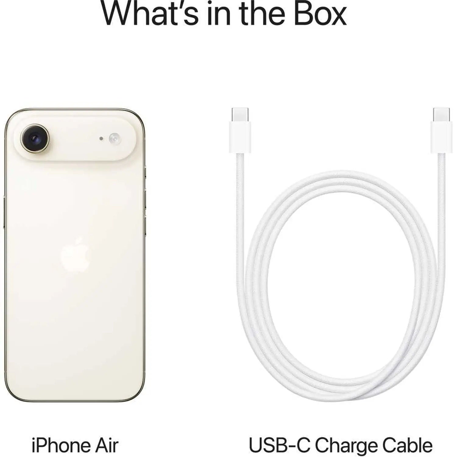 Apple iPhone 17 Air 512GB 5G Smartphone, 6.5-inch Super Retina XDR 120Hz Display, A19 Pro Chip, Middle East Version