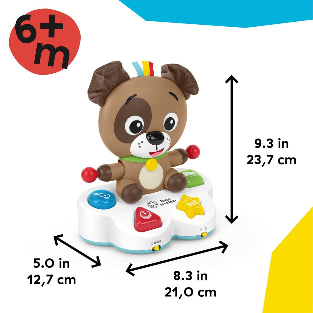 Baby Einstein Drum & Learn Dean Musical Toy, 6 Months+