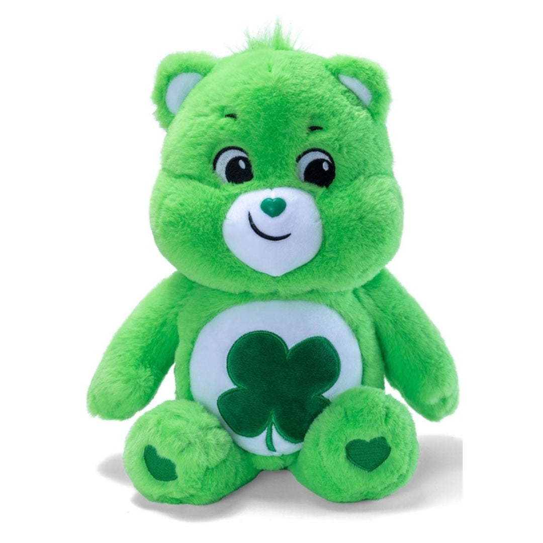 Care Bears Good Luck Bear Plush Toy, Green