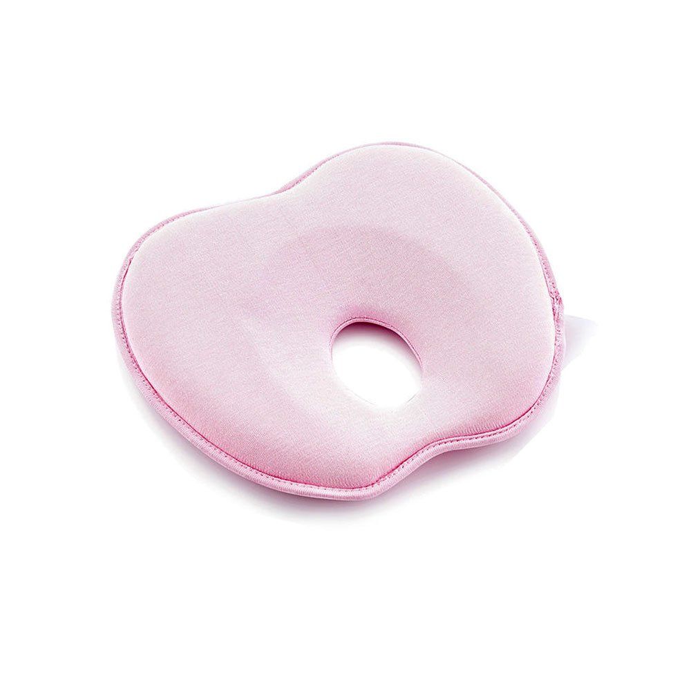 Babyjem Flat Head Prevention Infants And New Born Baby Pillow – Pink (0m+)