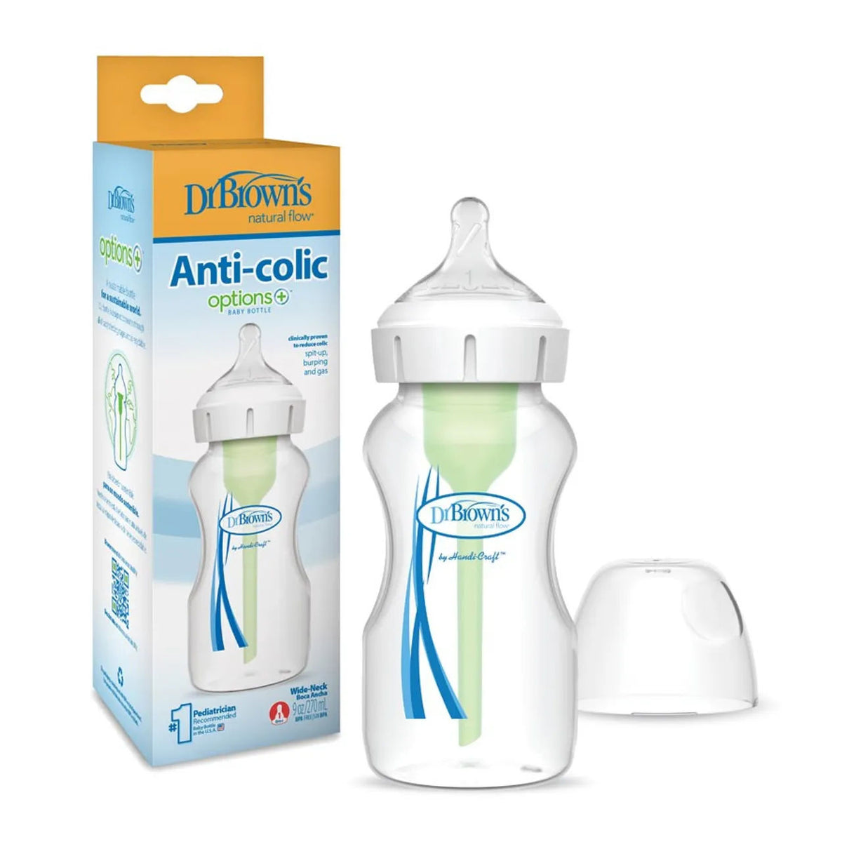 Dr. Browns - 270ml Wide-Neck Options+ Bottle 1pc
