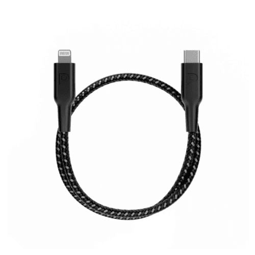 Powerology Braided USB-C To Lightning Cable -1.2m