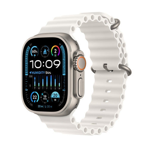 Ultra 2 GPS + Cellular, 49mm Titanium Ocean Band