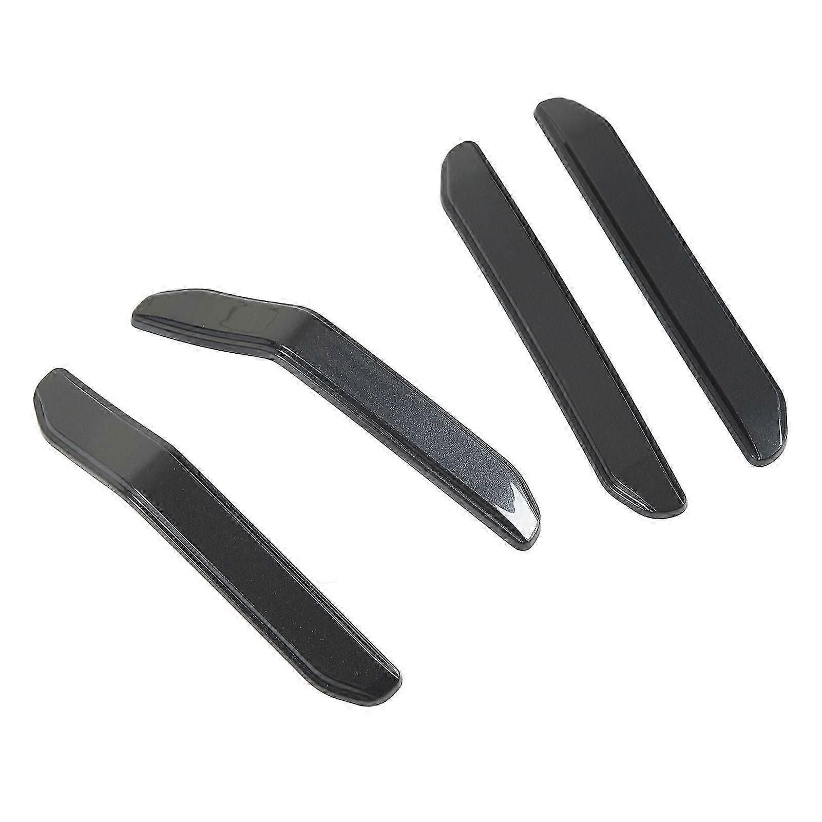 4pcs Door Edge Guards Protector Crash Proof Car Door Corner Trim Strip Replacement For Tesla Model 3 2018 To 2023 Gray