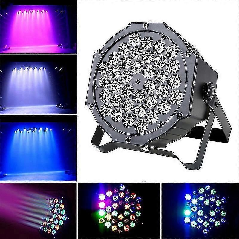 36 Led Rgb Stage 72w Light Flat Par Lamp Dmx512 Club Dj Party Disco Lighting