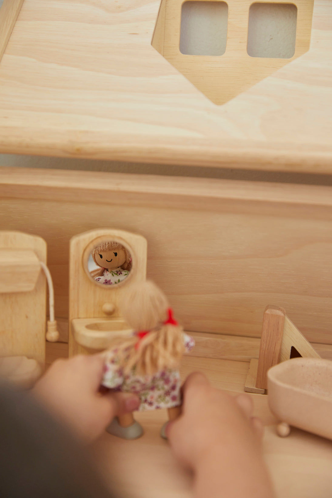 PlanToys Victorian Furniture Set — Wooden Dollhouse Furniture