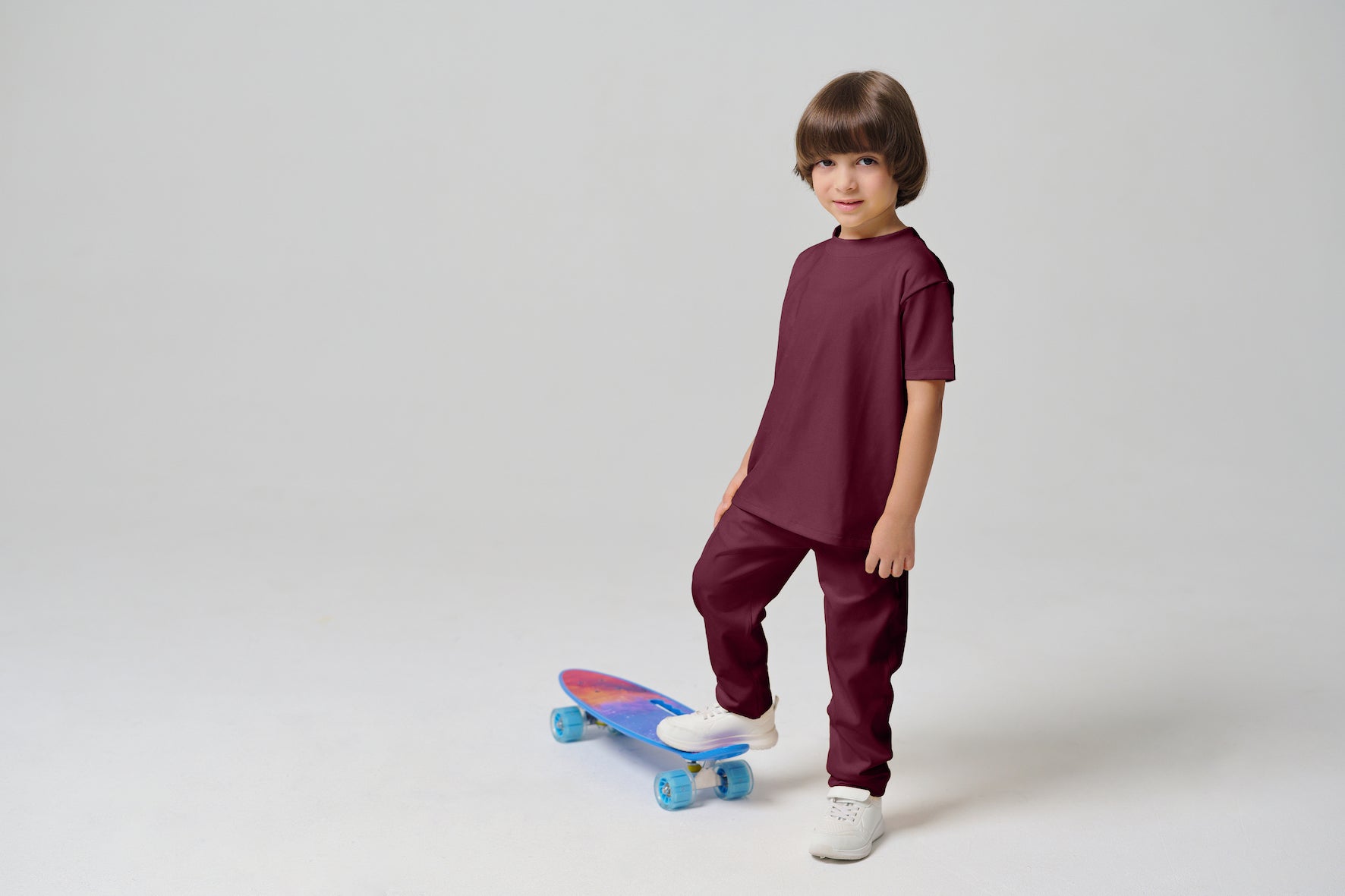 MULU Classic Kids Pants - Maroon