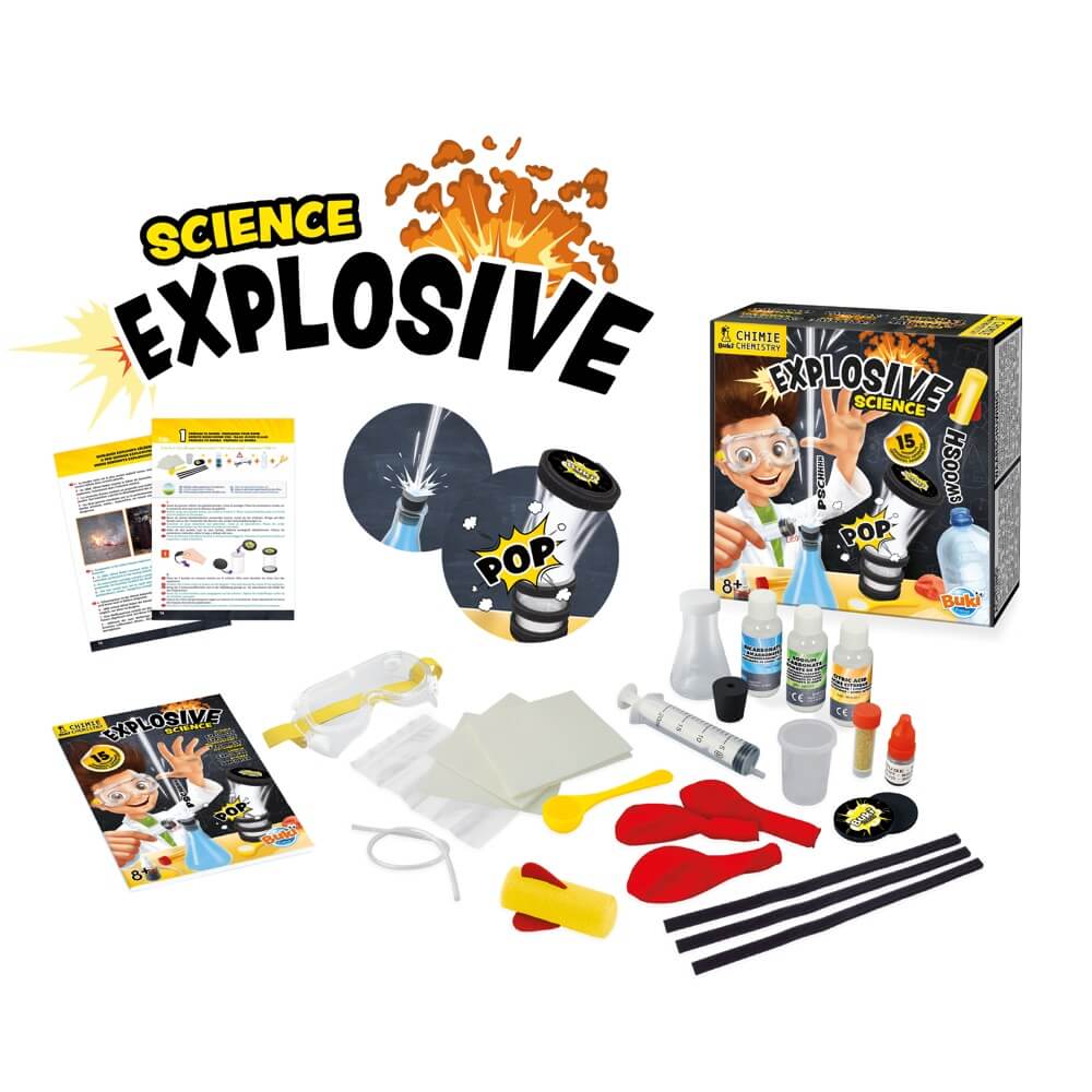 Buki France Explosive Science Chemistry Kit