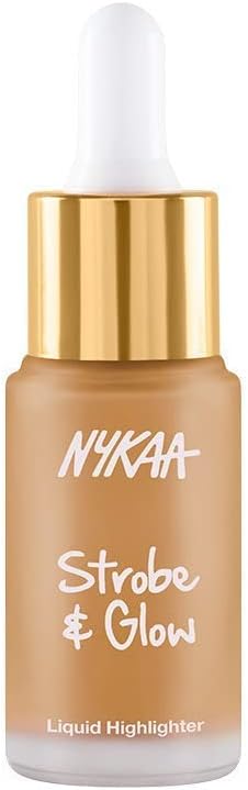 Nykaa Strobe & Glow Liquid Highlighter Gold Mine
