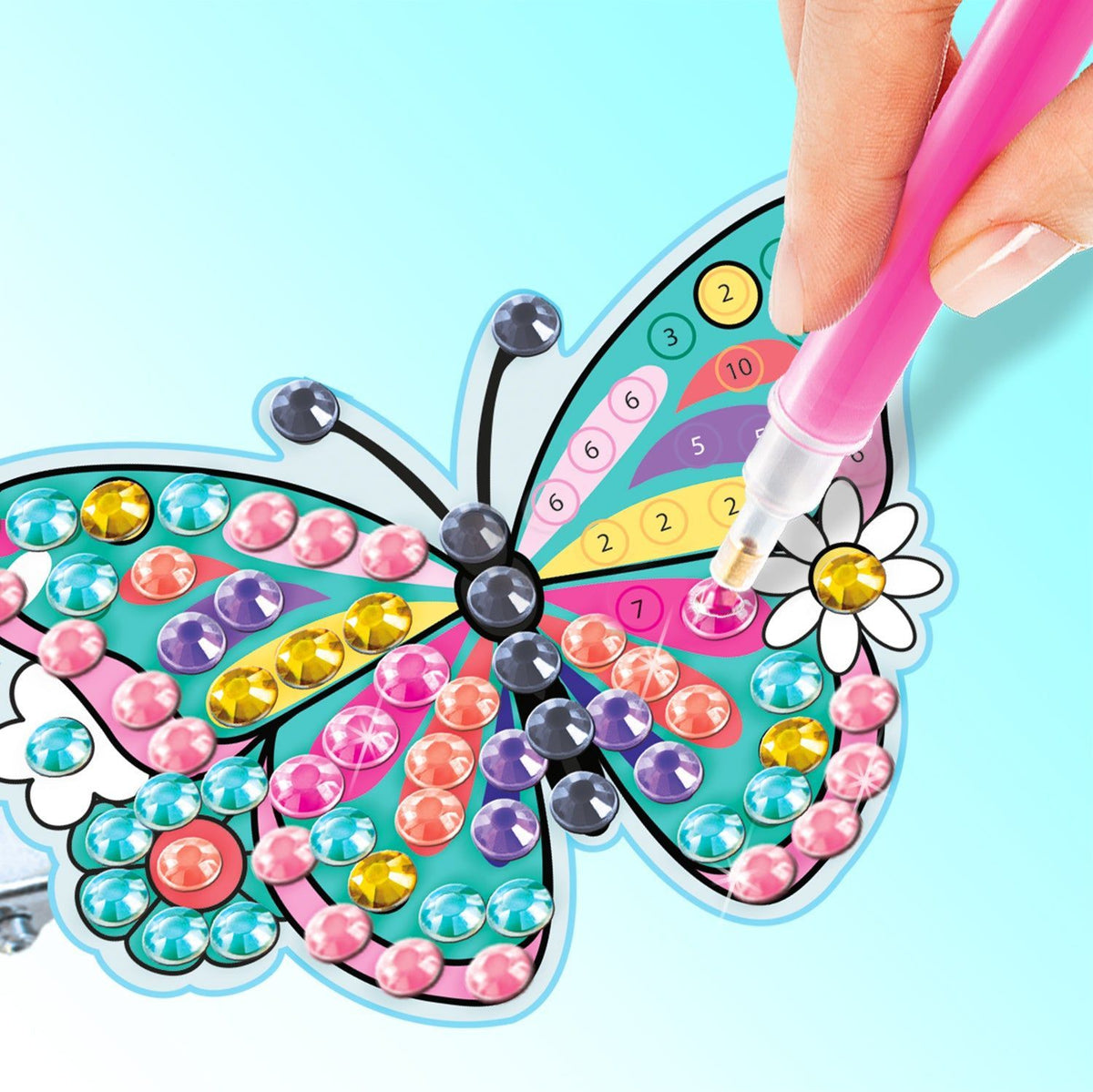 Diamond Art Hair clip set