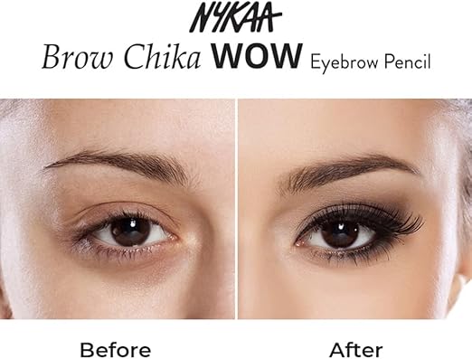 NYKAA Brow Chika Wow Eyebrow Pencil Coven Cocoa 01
