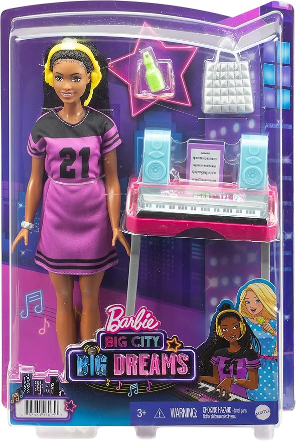 Barbie Music Playset Brooklyn Recording