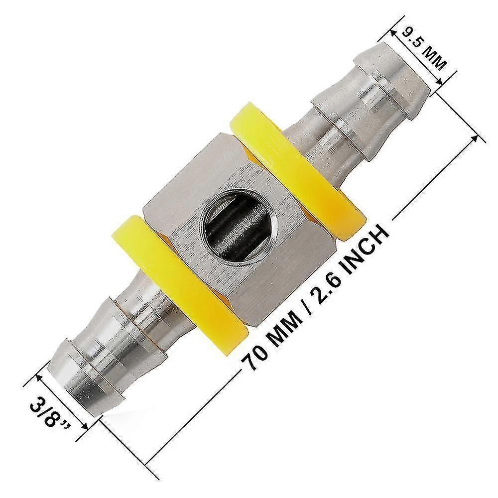 Universal Fuel Pressure Gauge 1/8 Npt(140 Psi) With 3/8 Inch Fuel Line Fuel Pressure Gauge Sensor T