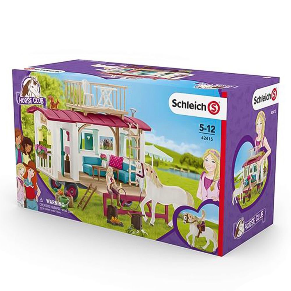 Caravan For Secret Club with Sofia and Blossom Playset