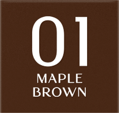 Ginger Tiny Brow 0.06g+1g Baby Bright (M) 01 Maple Brown
