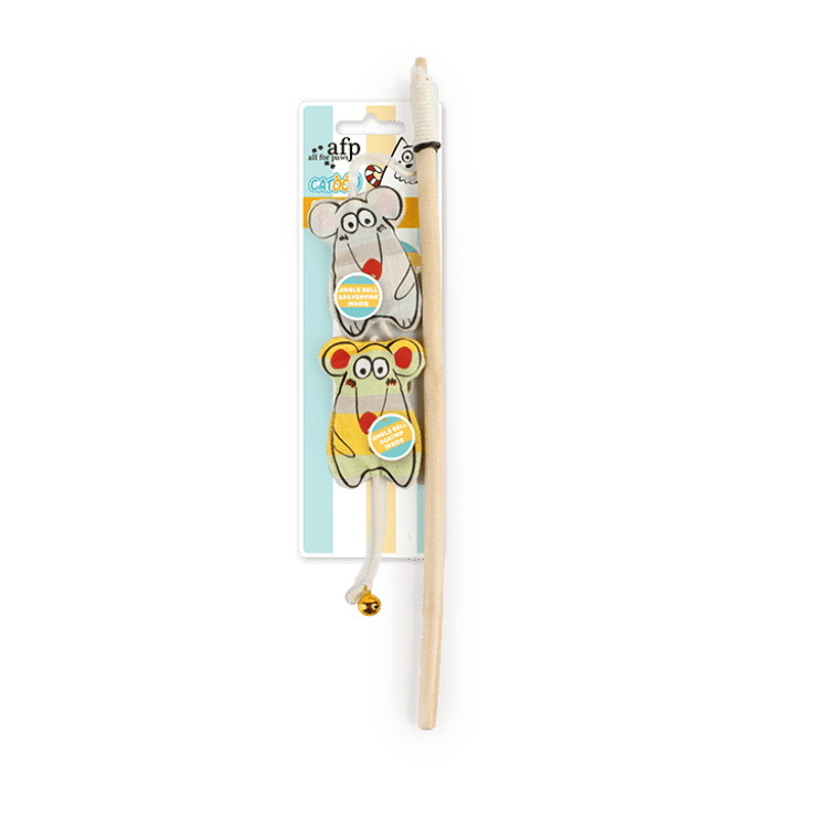 All For Paws Catoon - Curious Mice Wand