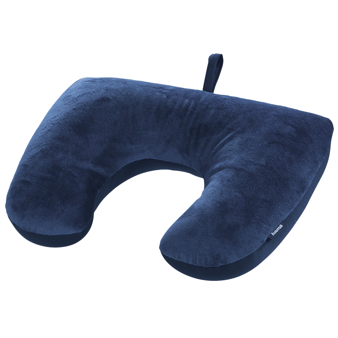 Hama 105366 2in1 micro pearl travel pillow, Dark Blue / Berry