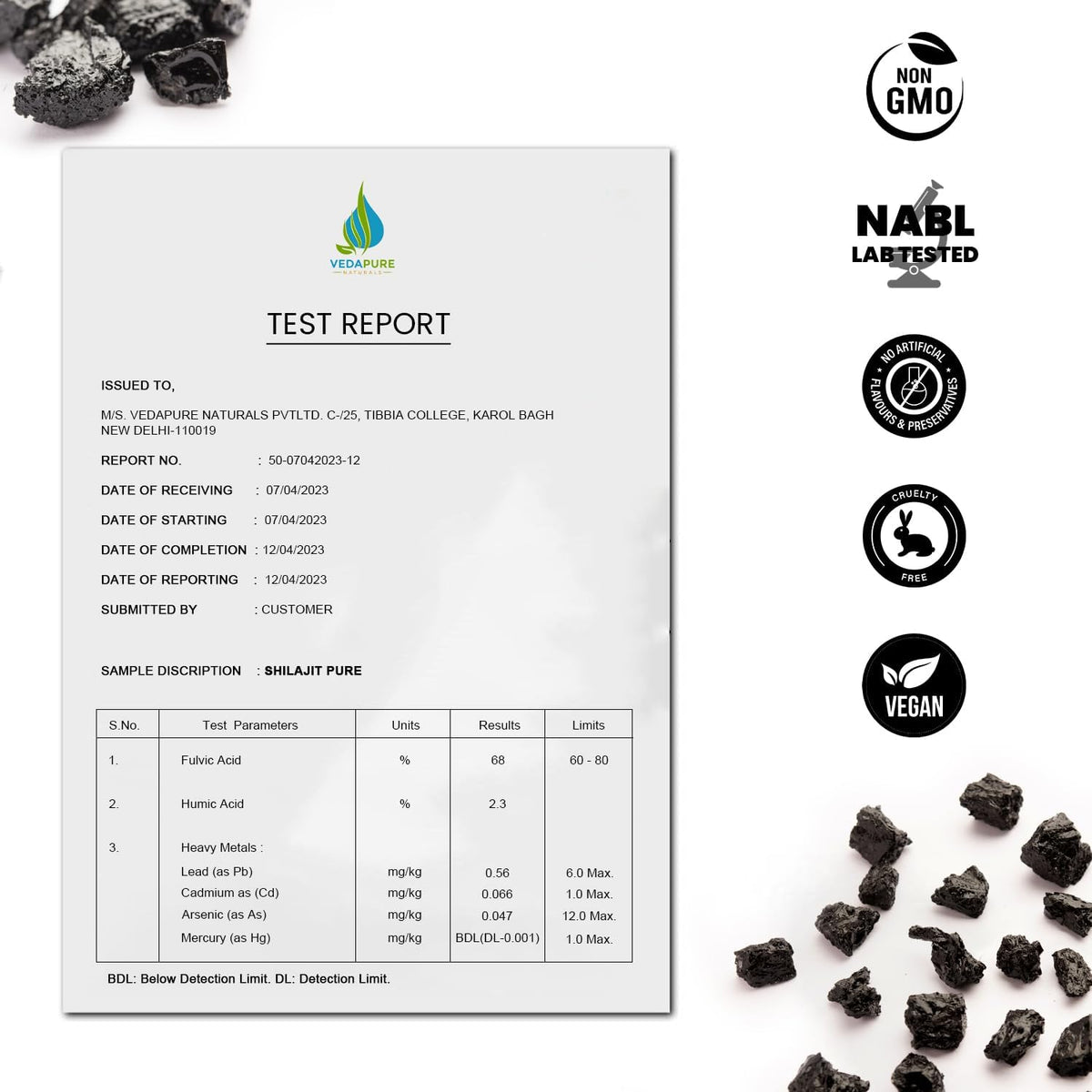 Wow Life Science Pure Himalayan Shilajit Resin | Powered By Ashwagandha - 20 G and Star Spark Delay Spray for men 12 ml Combo