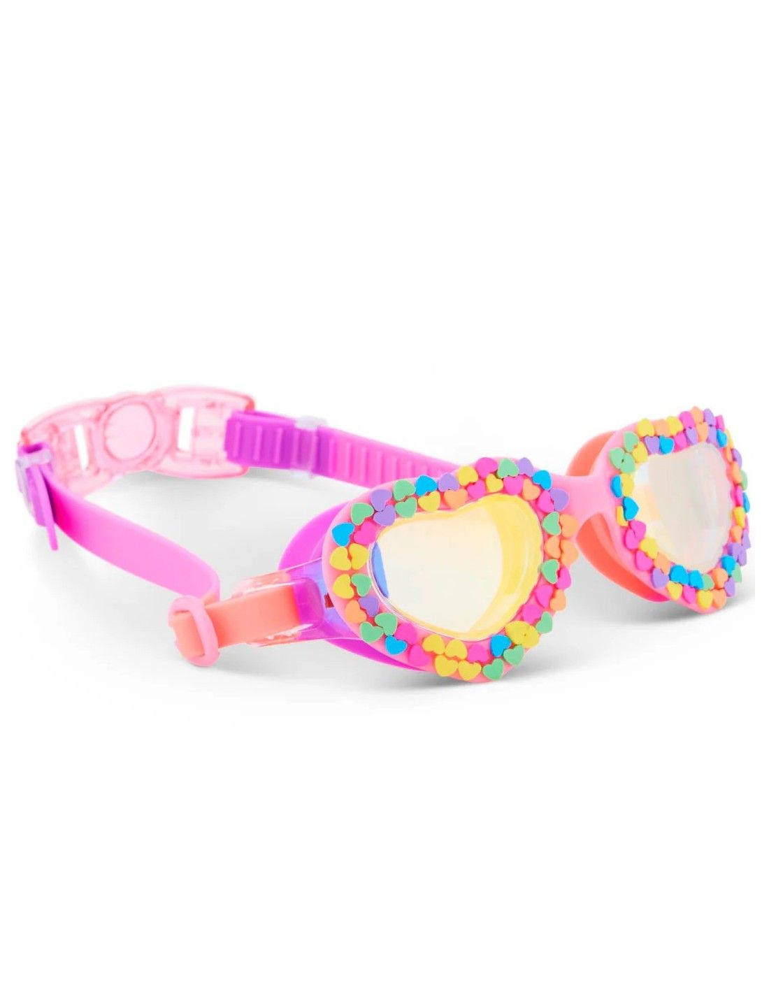 Bling2O Be True Pink Candy Heart Swim Goggles Pink, 3+ years