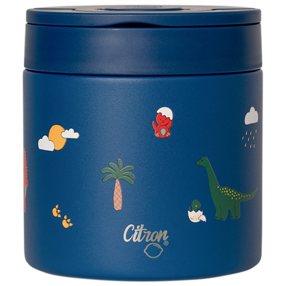 Citron Food Jar Insulated Stainless Steel 350ml - Blue