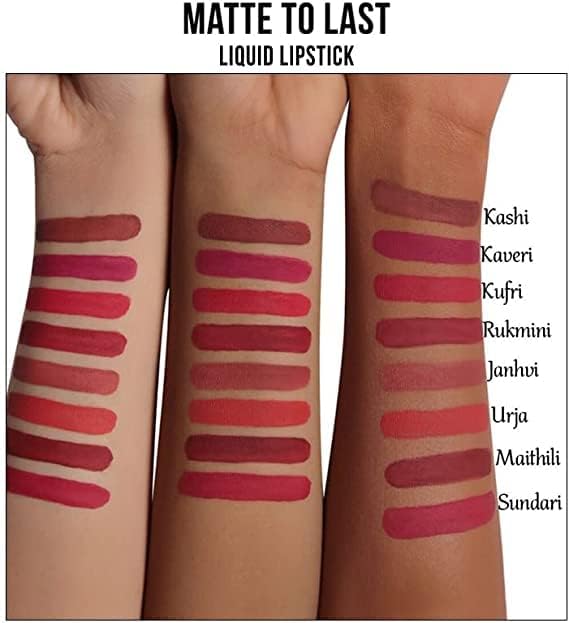 Nykaa Matte To Last ! Liquid Lipstick Dilli 07