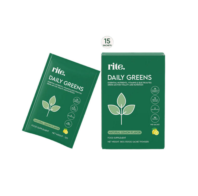 Rite Gut Health Natural Lemon Flavor 30 Sachets
