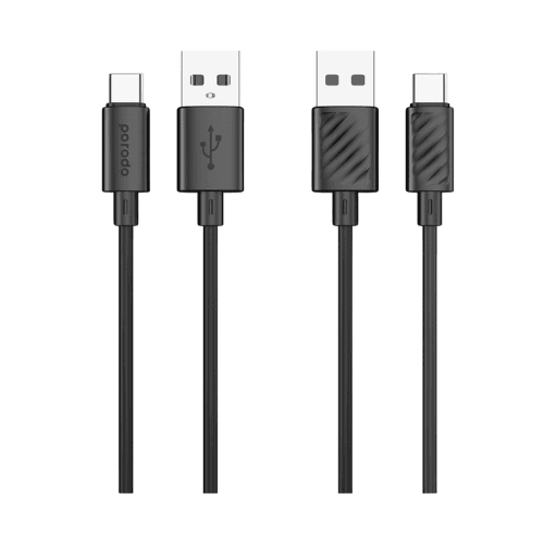 Porodo Blue USB-A to Type-C Cable 1.2m