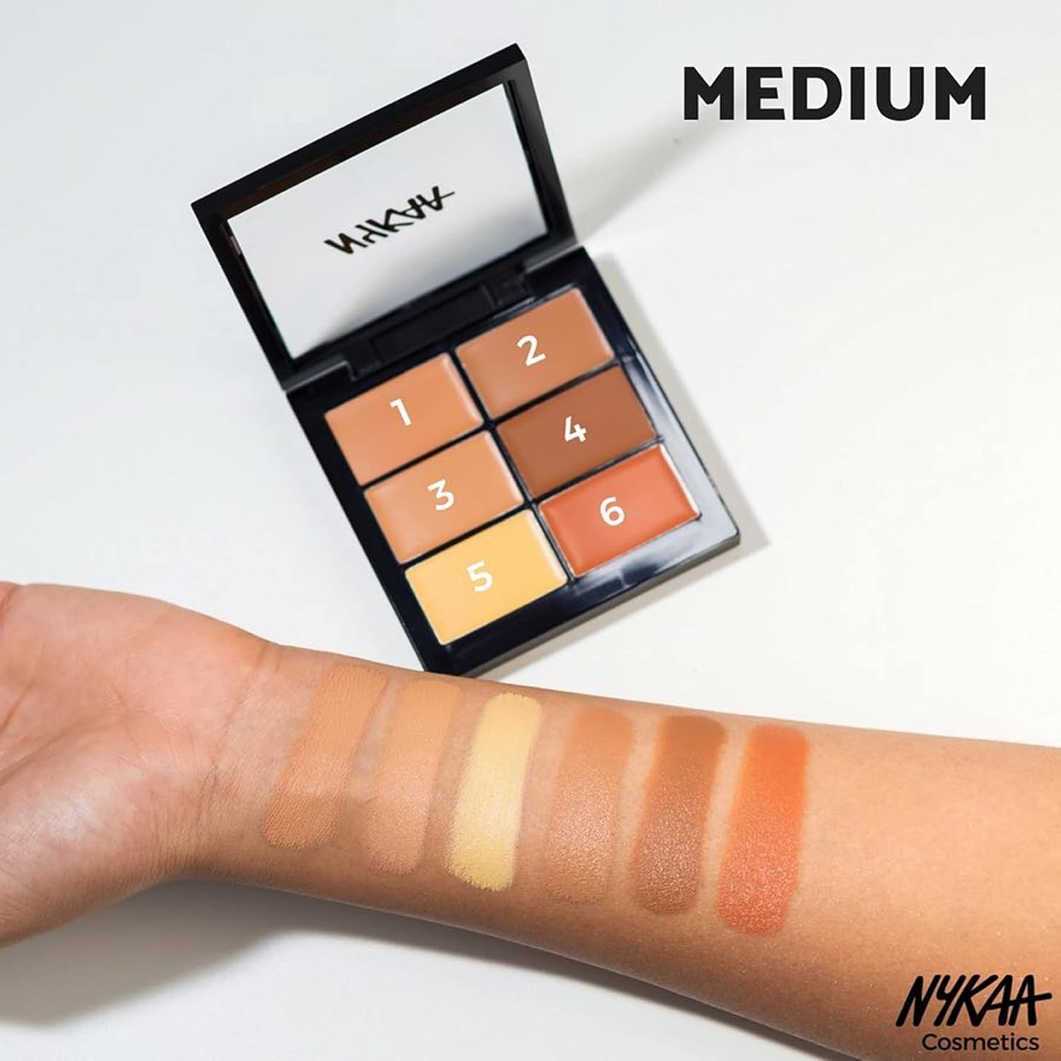 Nykaa SKINgenius Conceal and Correct Palette Medium
