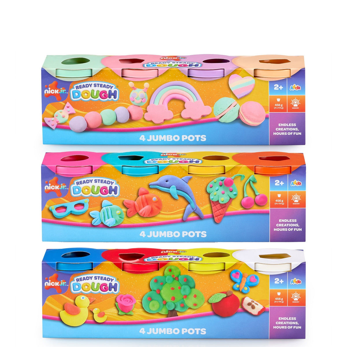 ADDO NICKJR DOUGH 4 JMBO V4 CDU12 4X114G