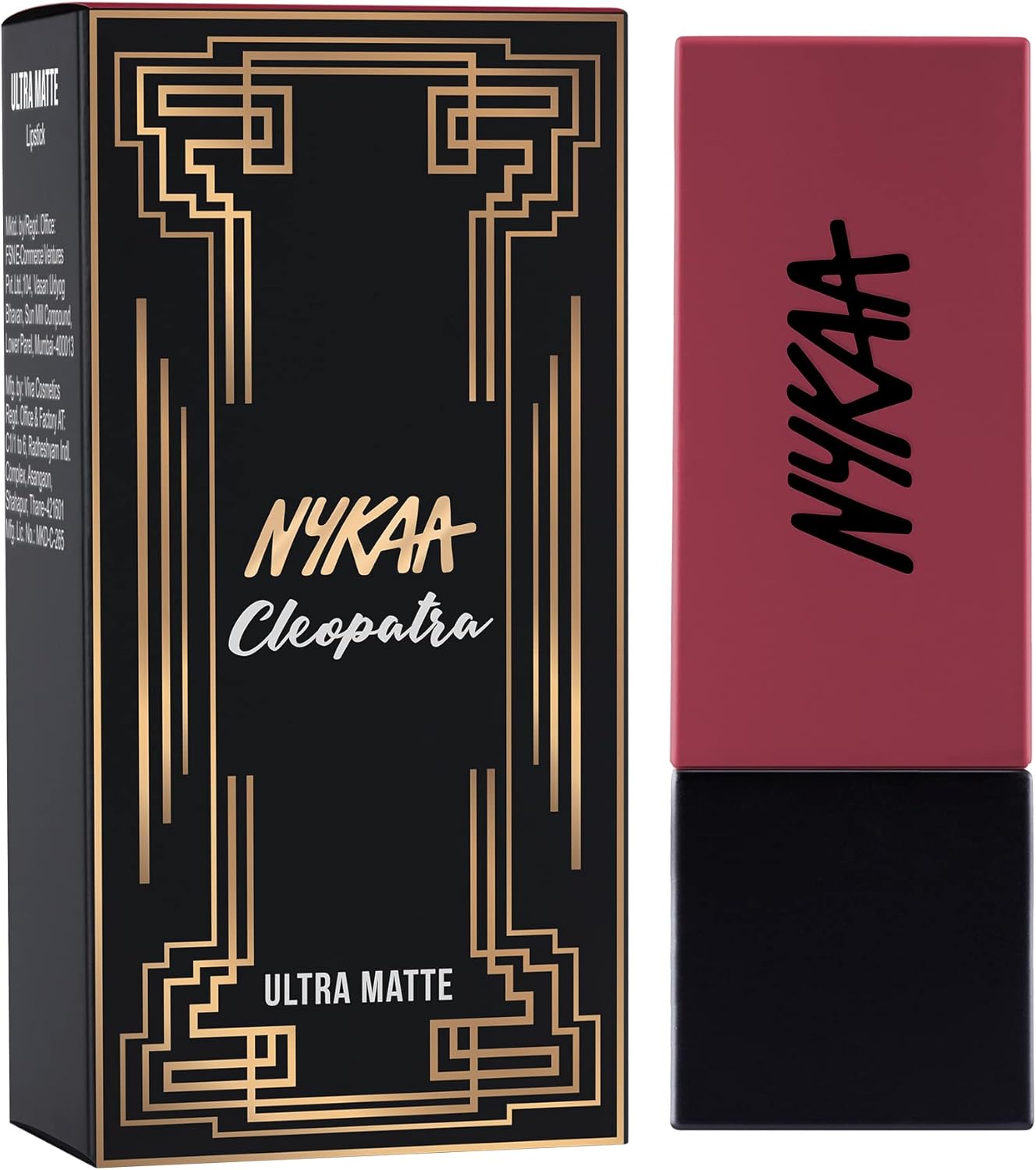 Nykaa Ultra Matte Lipstick Cleopatra 08