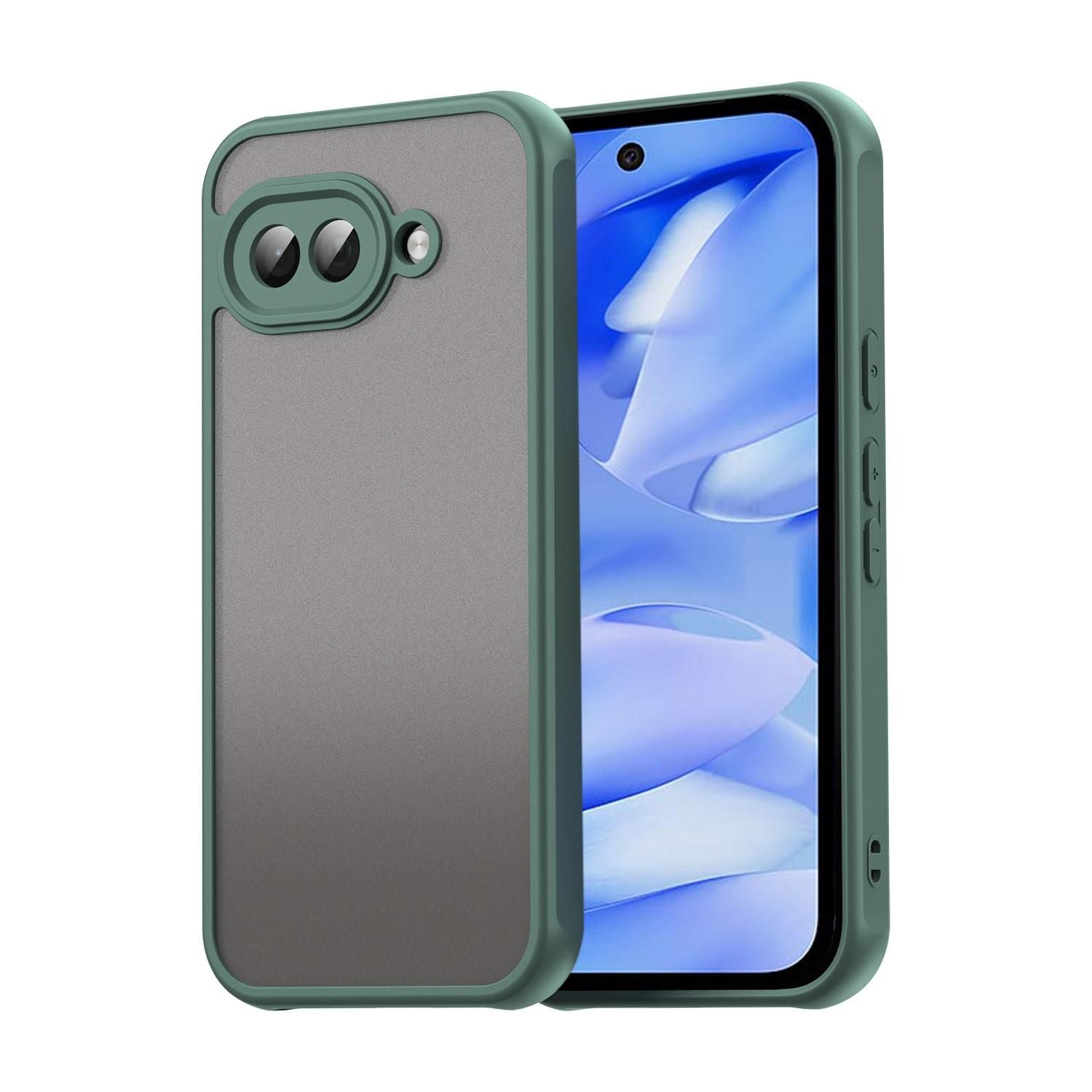 TPU Hybrid PC Frosted Phone Case For Google Pixel 9a