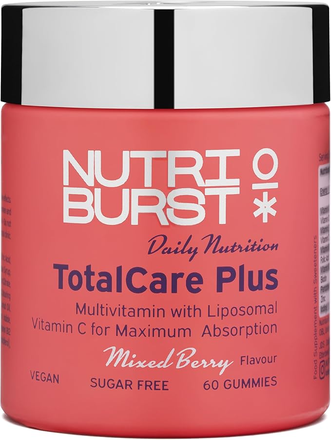 Nutriburst Total Care Plus Mixed Berry 60 Gummies
